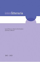 Christian Felix Weiße’s Poetry in Latvian and Estonian Literature Cover Image