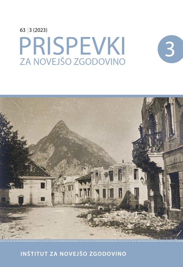Organisational measures and tasks of the Slovenian Red cross after World War II Cover Image