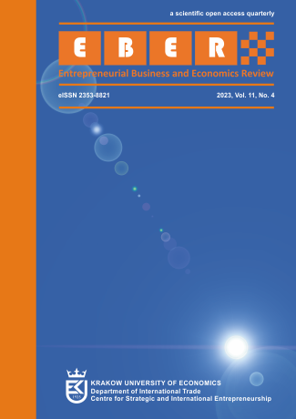 The role of foreign venture capital and foreign business angels in start-ups’ early internationalization:
The case of Polish ICT start-ups