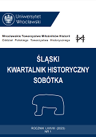 In the antechamber to extermination: The fate of Polish and Jewish convicts and “Night and Fog Prisoners” in the penitentiary subcamp Blachownia Śląska (Blechhammer) in 1942–1945 Cover Image