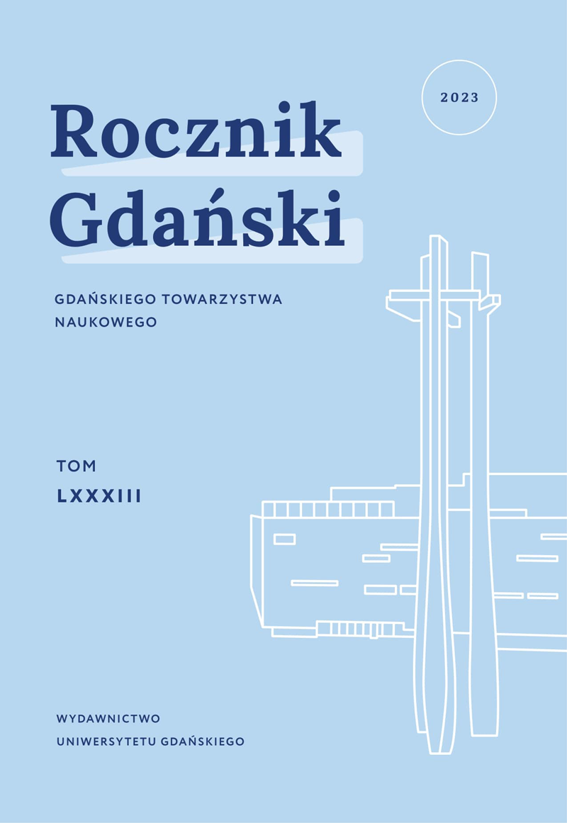 The most important for the Free City of Gdańsk according to Przybyszewski Cover Image