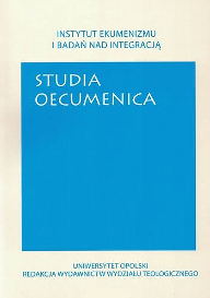 Ecumenical aspects of Slavic unification concepts as seen by Czesław Głombik Cover Image