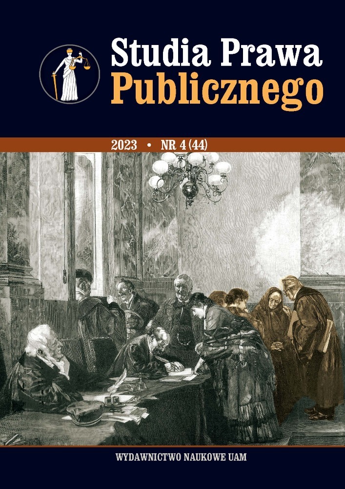 Sprawozdanie ze Zjazdu Katedr, Zakładów i Zespołów Badawczych Nauki Administracji „Założenia nauki o administracji”, Radom, 17–19 września 2023 r. Cover Image