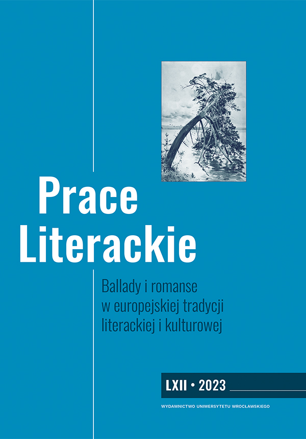 Romantic soundscapes — Adam Mickiewicz's „Ballady i romanse” Cover Image