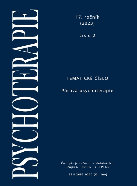 Analytická párová psychoterapie – teoretická východiska a praxe