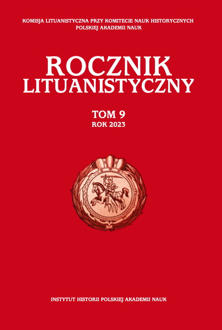 Grzegorz Błaszczyk, historian of old Lithuania Cover Image