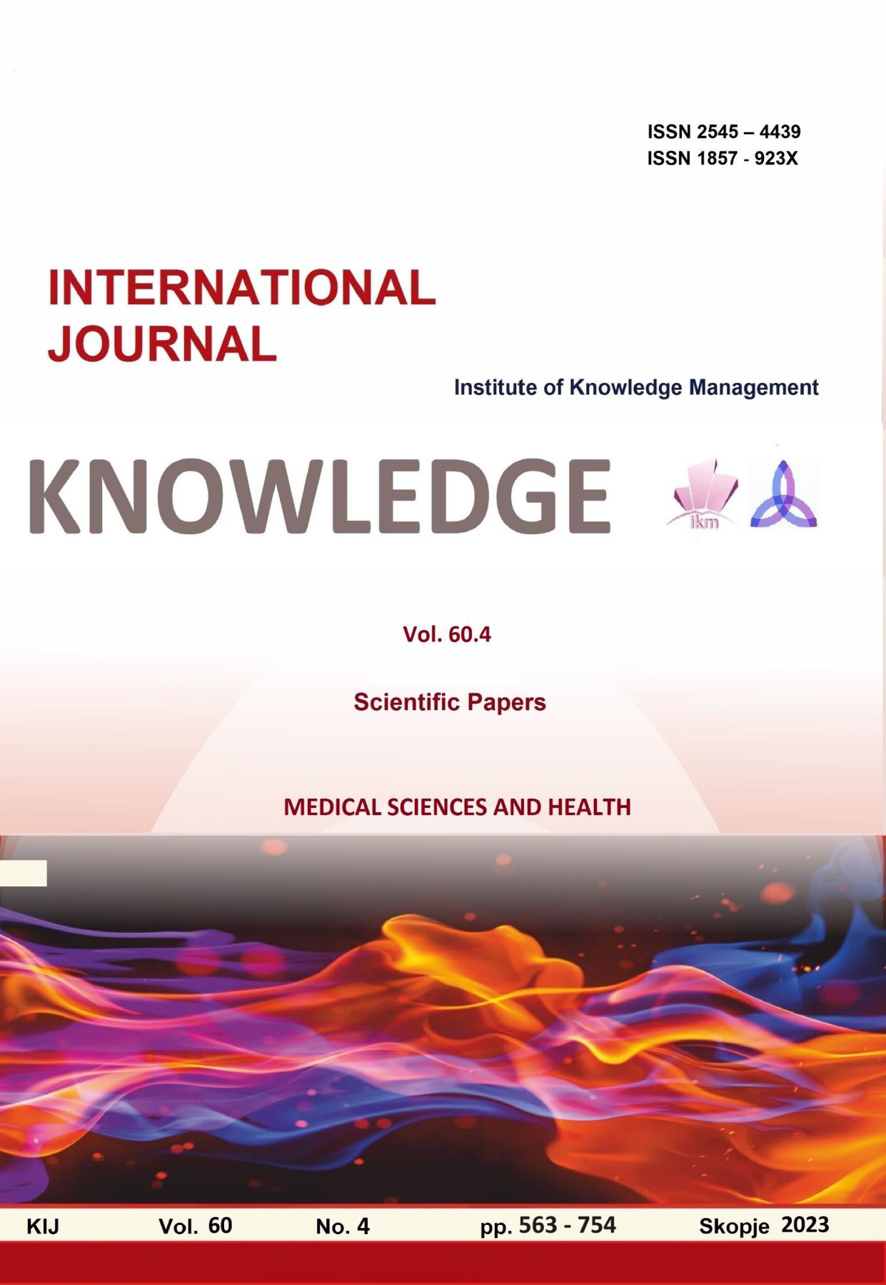 CORRELATION BETWEEN ТHYROID STIMULATING HORMONE (TSH) LEVELS IN MATERNAL BLOOD AND RISK OF SPONTANEOUS ABORTION IN THE FIRST TRIMESTER Cover Image