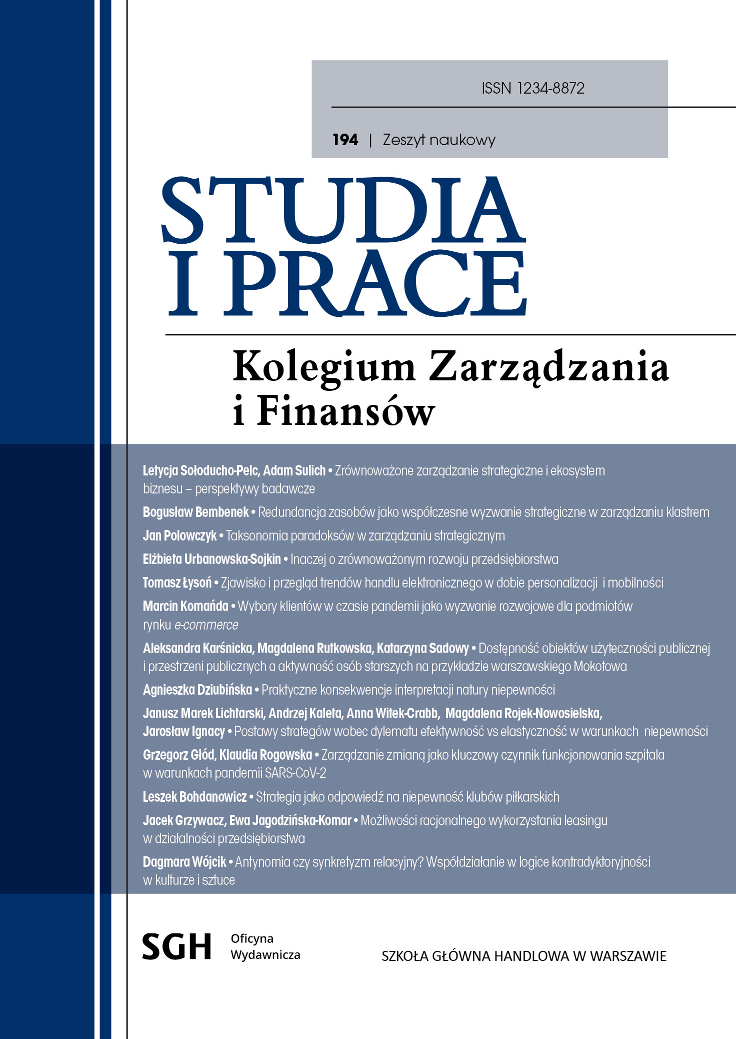 Praktyczne konsekwencje interpretacji natury niepewności