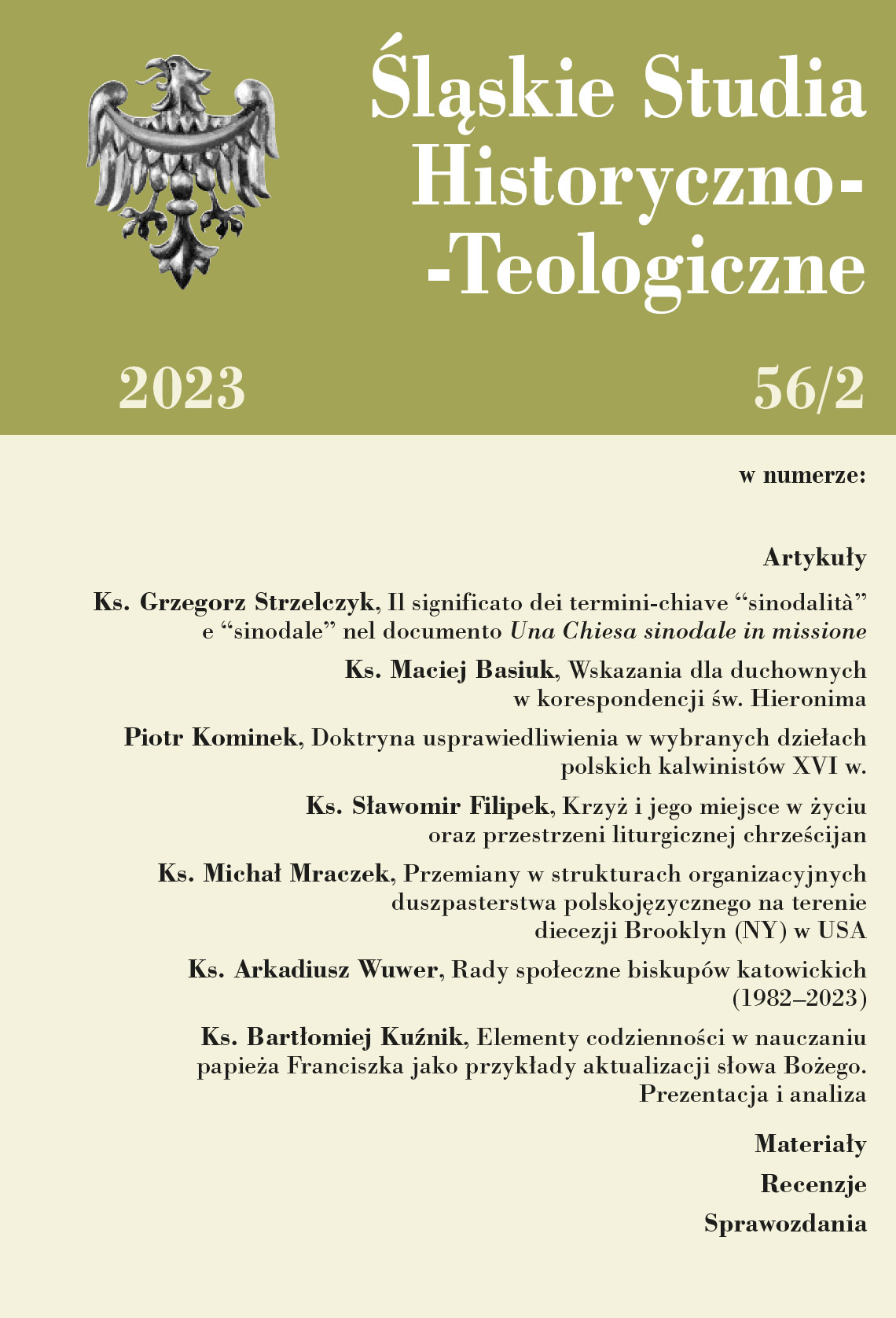 REPORT FROM THE 2ND CONGRESS OF PRACTICAL THEOLOGY PARISH OF TOMORROW
(LICHEŃ STARY, 19–21 SEPTEMBER 2023) Cover Image