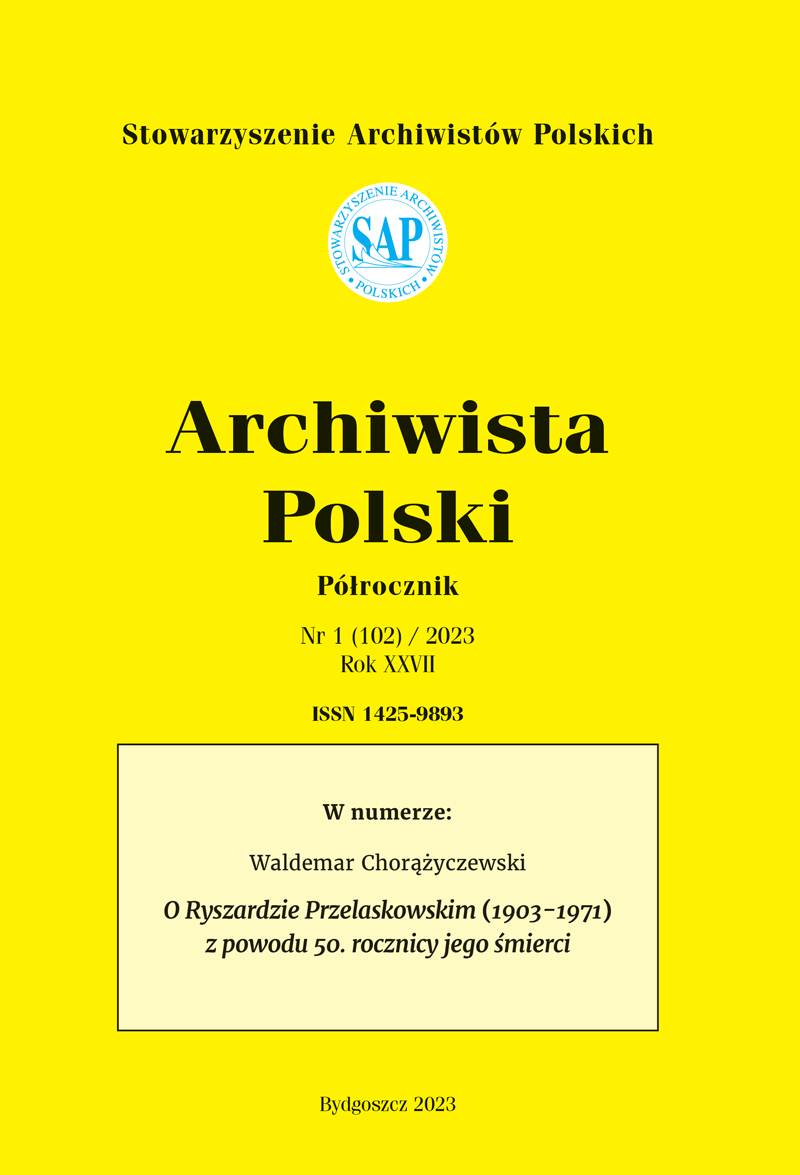 Sprawozdanie z ogólnopolskiej konferencji naukowej w Szczecinie pt. „Zarządzanie dokumentacją – aspekty prawne i historyczne”