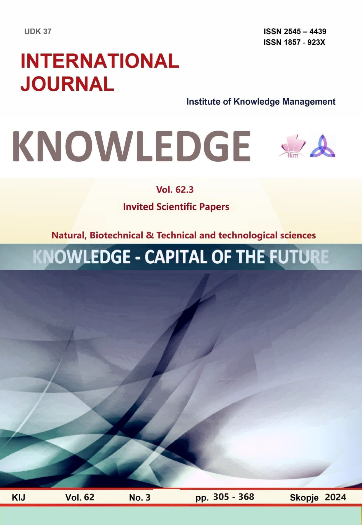 USAGE OF MANAGEMENT PRINCIPLES IN MACHINE AND IT INDUSTRY AND THEIR CORRELATION Cover Image