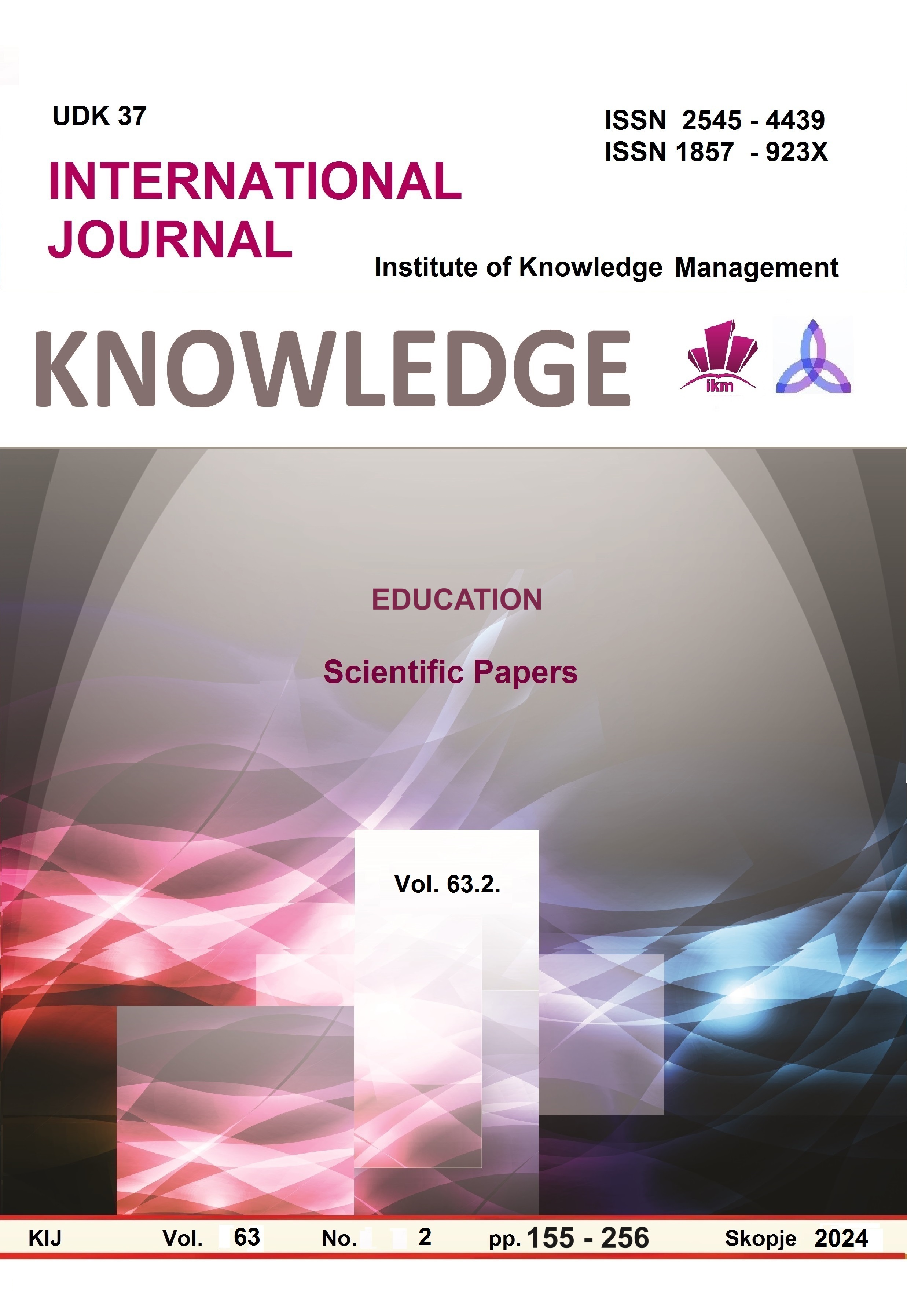 THE WORD OF THE TEACHER-A SOURCE OF KNOWLEDGE IN TEACHING AND STRENGTHENING THE INTERACTIVE COMPONENET Cover Image