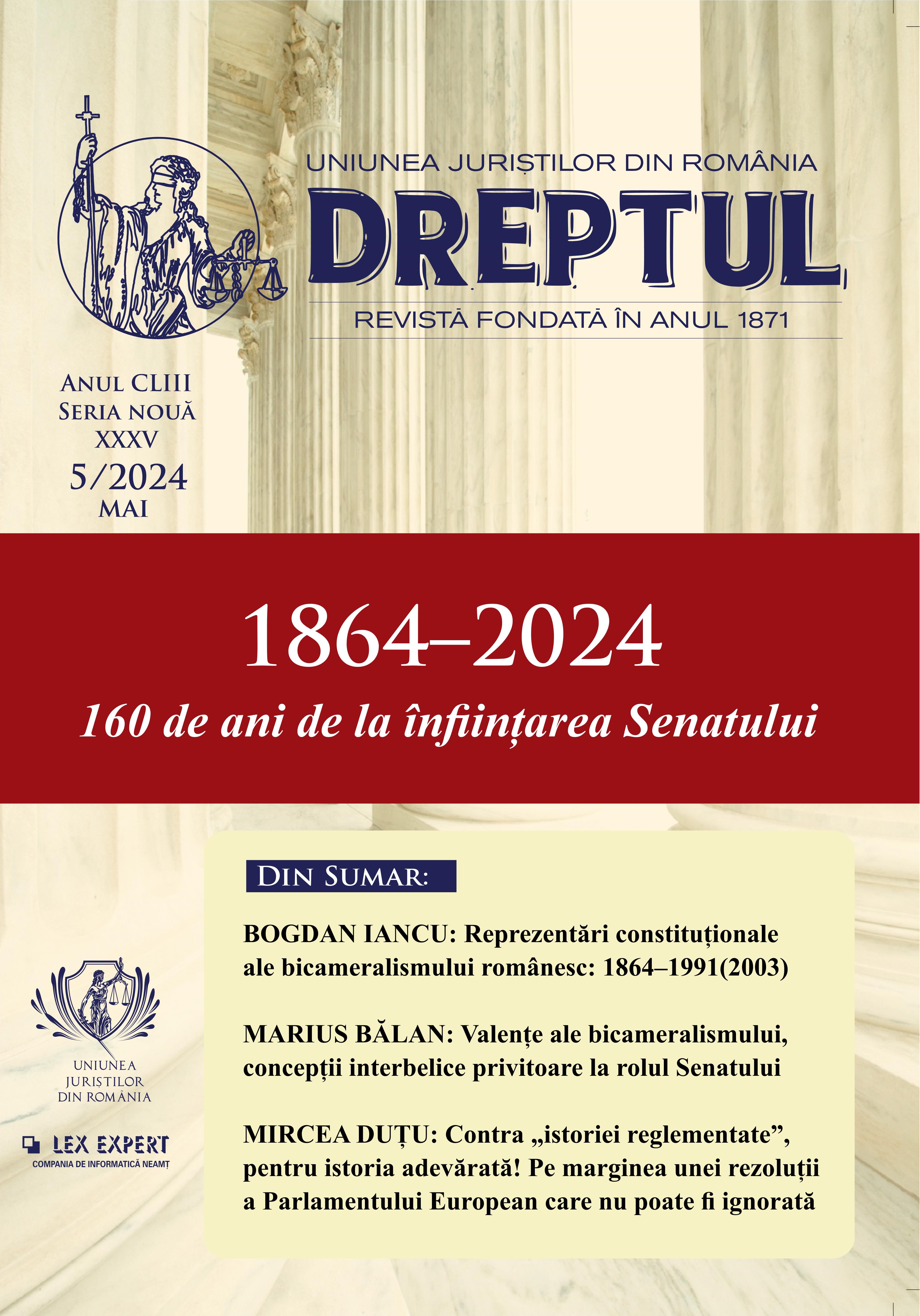 Action for establishing the absolute nullity of the contract of mandate. Application by the court of appeal of the solutions given through the legal mechanisms of unification of the judicial practice. Conditions and effects Cover Image