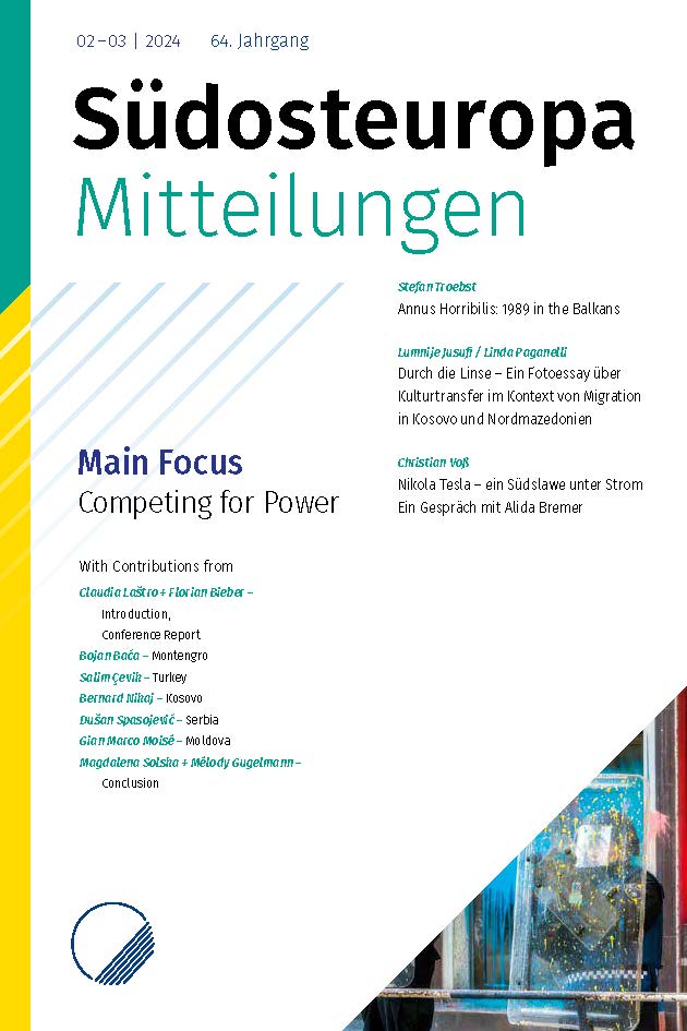 Introduction: Competing for Power in Southeast Europe Cover Image