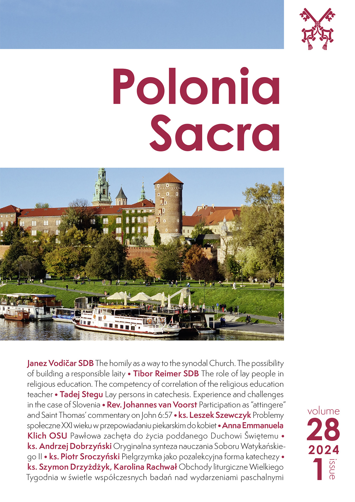 Lay persons in catechesis. Experience and challenges in the case of Slovenia Cover Image