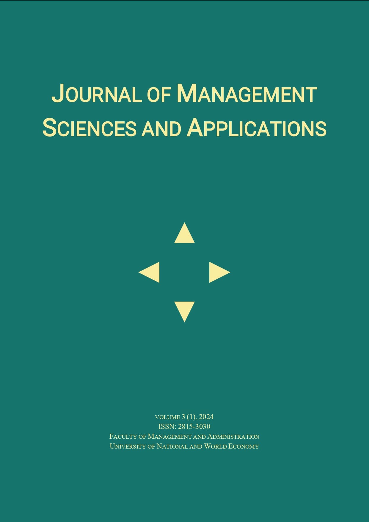 INNOVATIVE APPROACHES IN THE MANAGEMENT OF PUBLIC SERVICES IN THE CONTEXT OF THEIR APPLICATION IN BULGARIA Cover Image