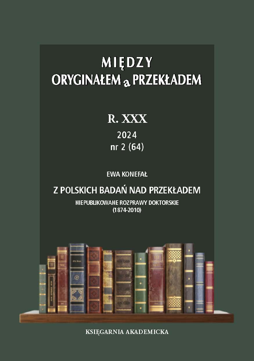 Z polskich badań nad przekładem