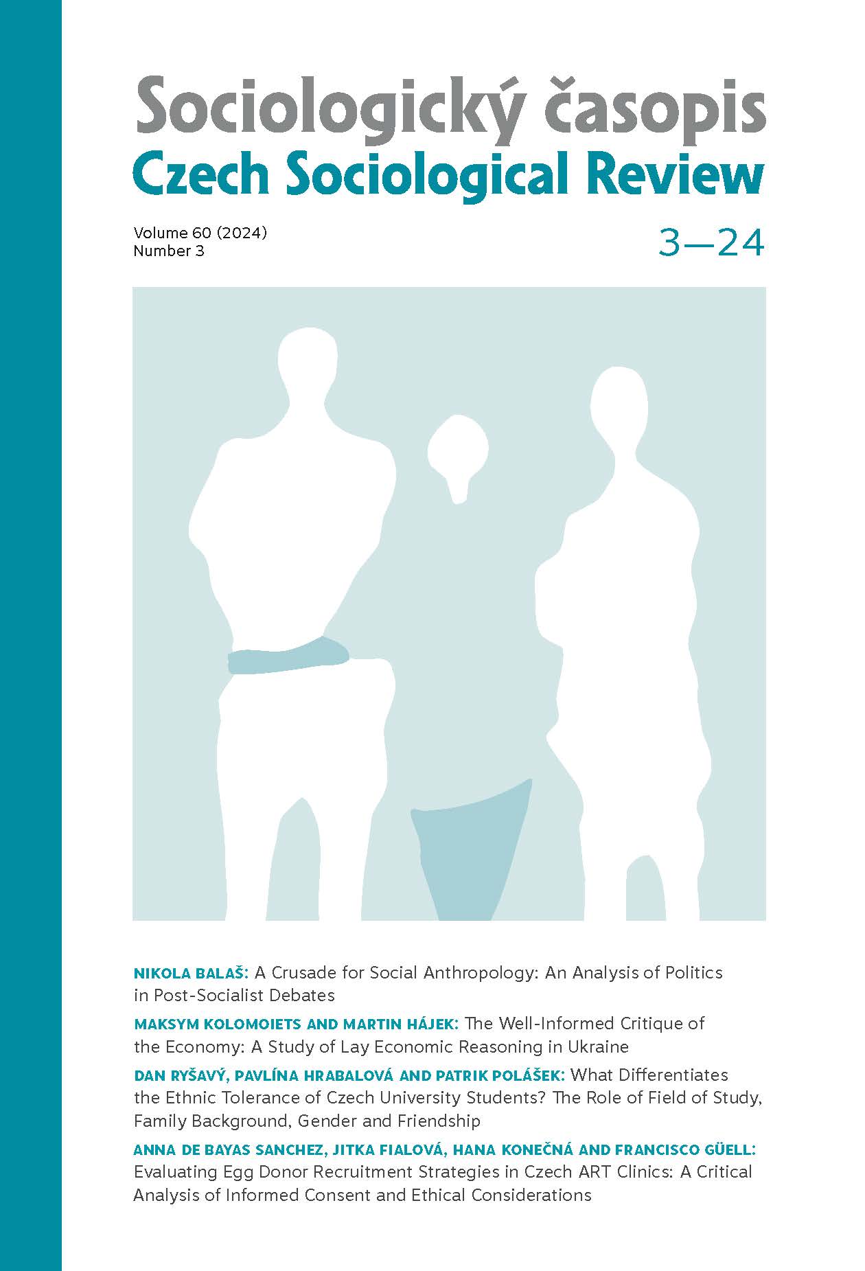 Evaluating Egg Donor Recruitment Strategies in Czech ART Clinics: A Critical Analysis of Informed Consent and Ethical Considerations Cover Image