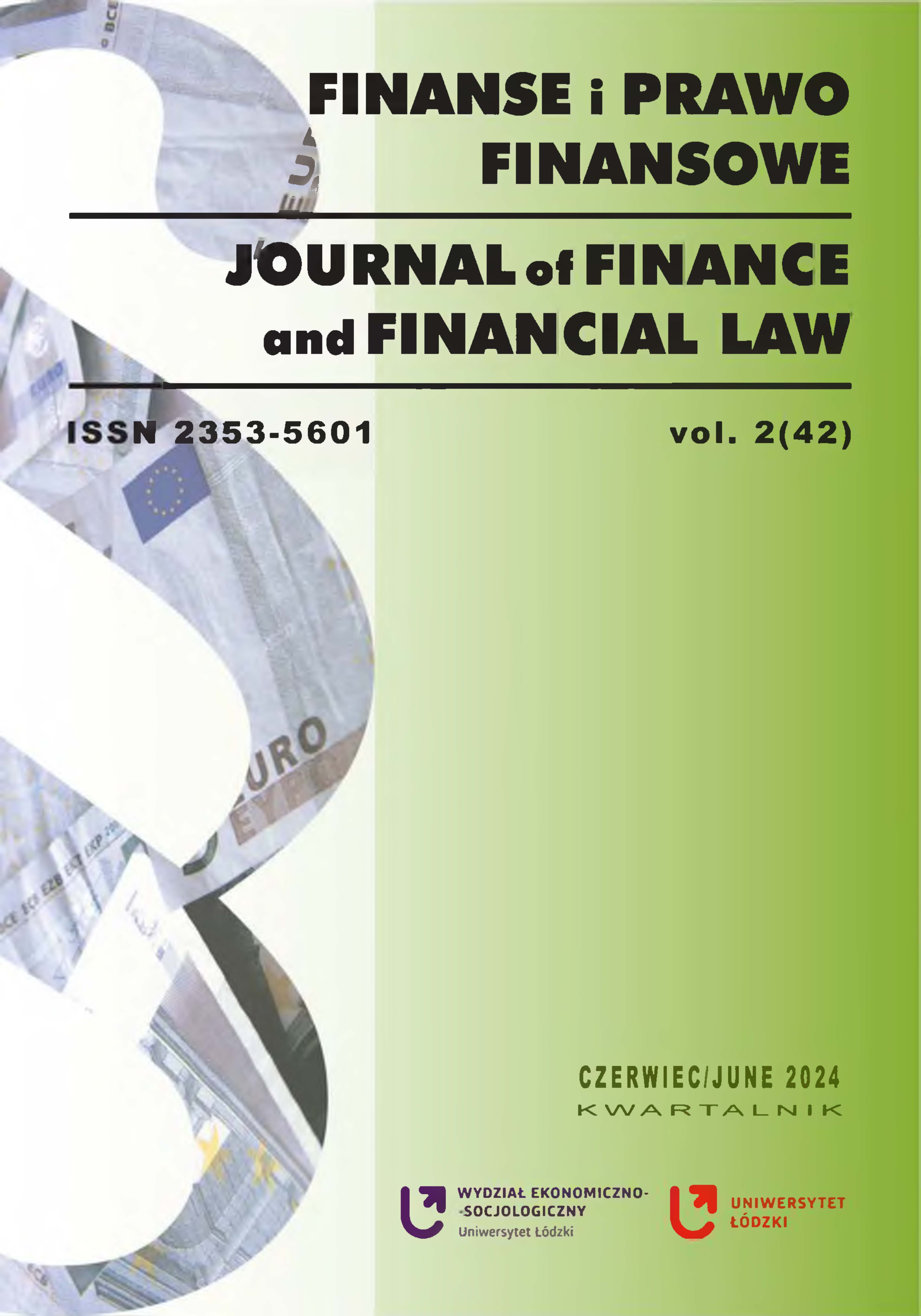 SECURITY INSTRUMENTS GOVERNED BY THE POLISH LAW IN INTERNATIONAL FINANCING TRANSACTIONS Cover Image