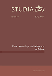 Contractionary monetary policy and the capital structure of Polish listed companies Cover Image