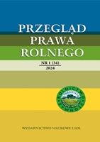 Ewolucja zadań Wspólnej Polityki Rolnej – przeszłość, teraźniejszość, przyszłość