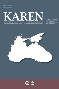 COMPARISON OF DIVORCE RATES IN RIZE AND TRABZON Cover Image