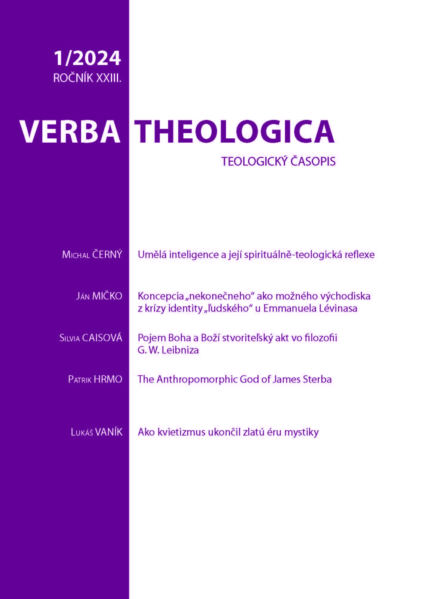 The Anthropomorphic God of James Sterba Cover Image