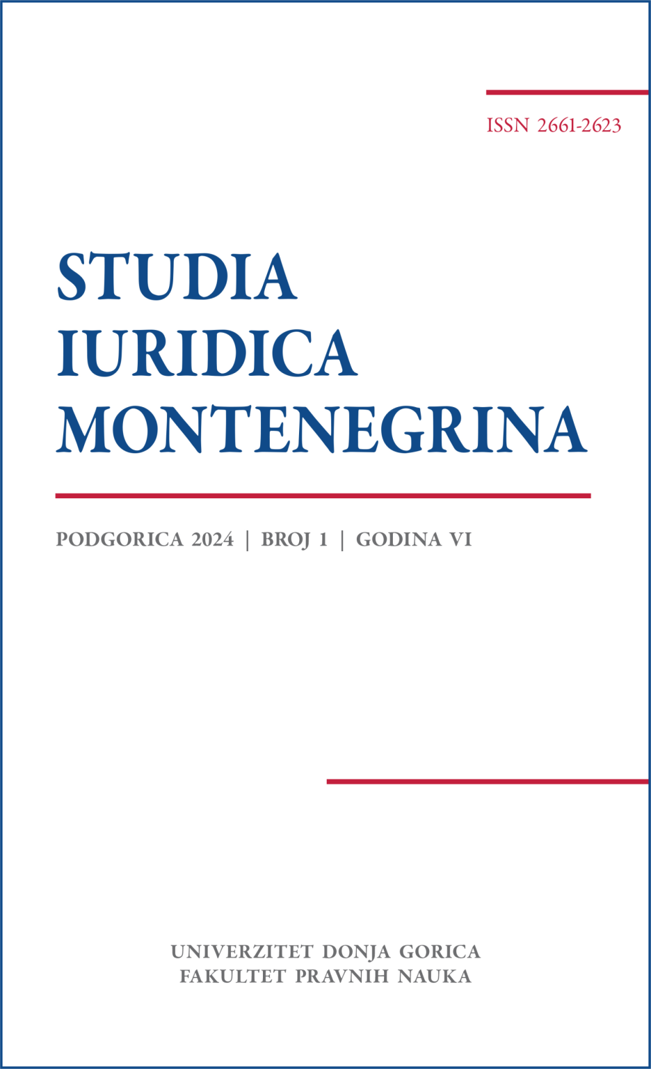 Alternativne krivične sankcije u Krivičnom zakoniku Crne Gore