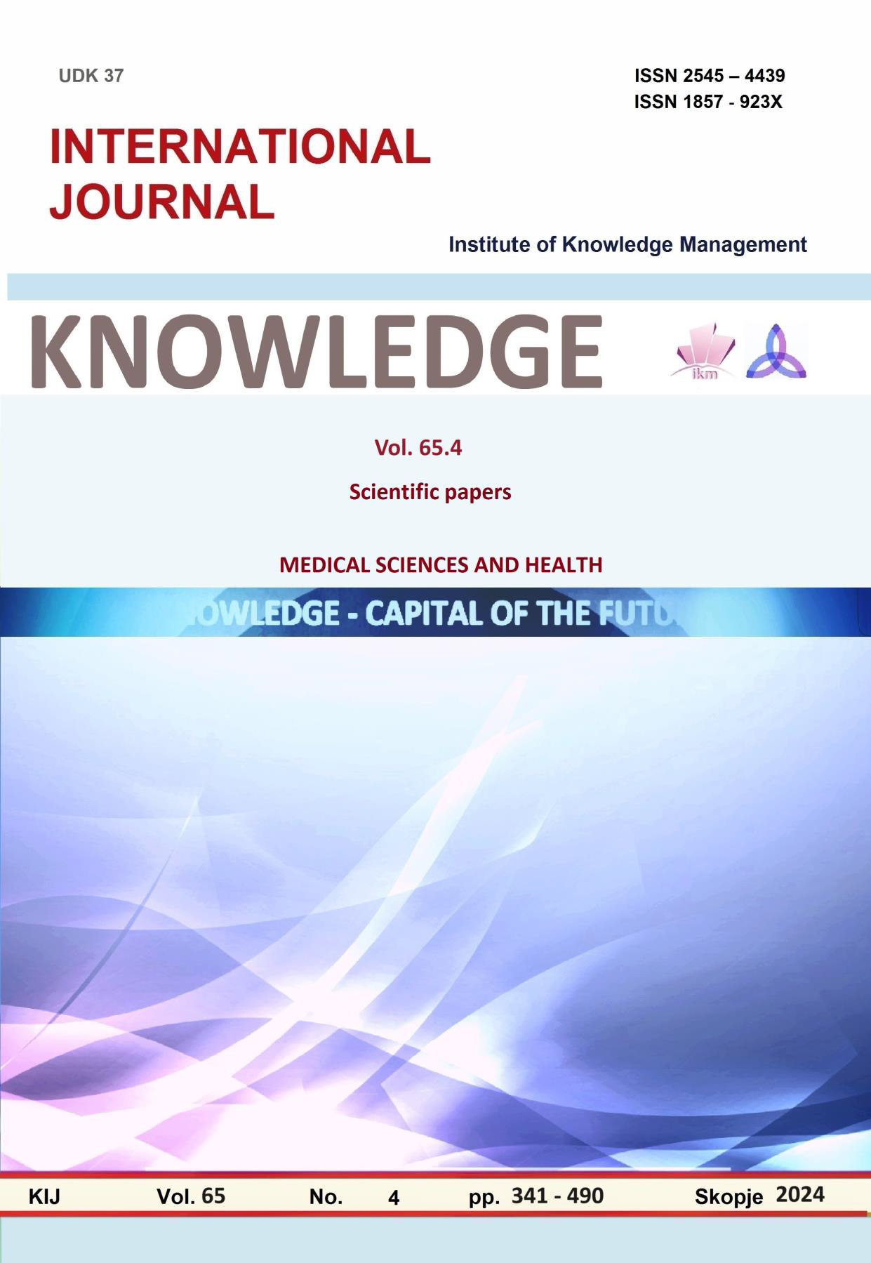 DENTAL AND OCCLUSAL CHARACTERISTICS IN PATIENTS WITH IMPACTED MAXILLARY CANINES Cover Image