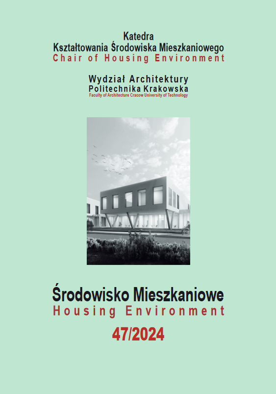 Transformations of Housing Development as an Element Shaping the Direction of
Urban Changes in Łódź