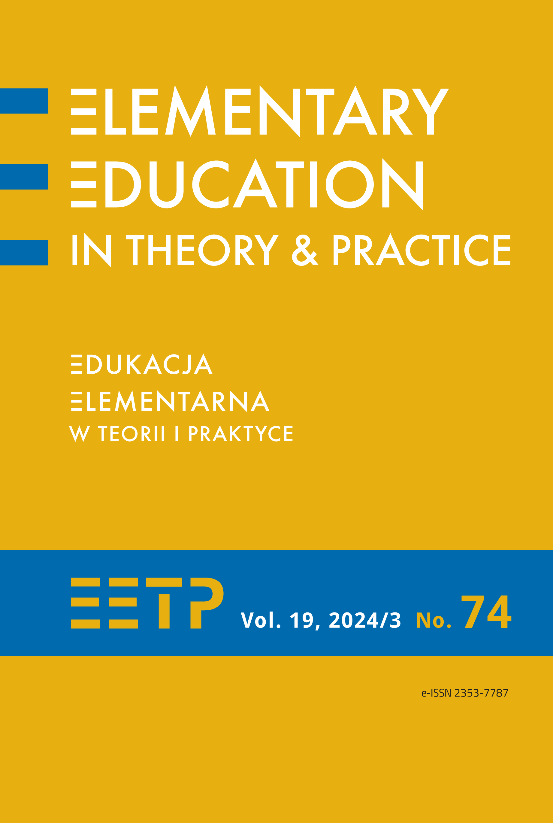 Recognizing Modal Versions of Tonality by Students of Preschool and Early Childhood Education Cover Image