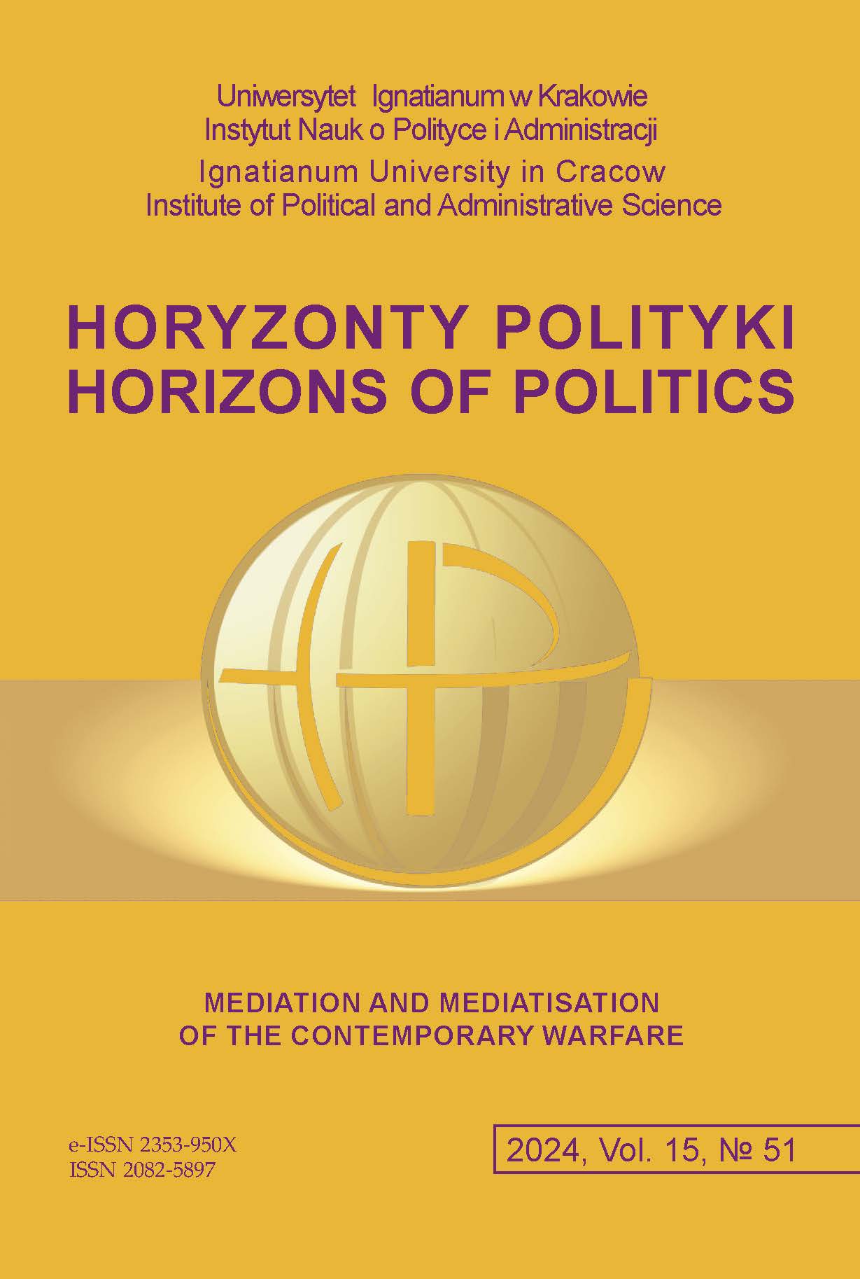 Polish borders: media polarization and the representation of the refugee crises at the borders with Belarus (2021) and Ukraine (2022) Cover Image