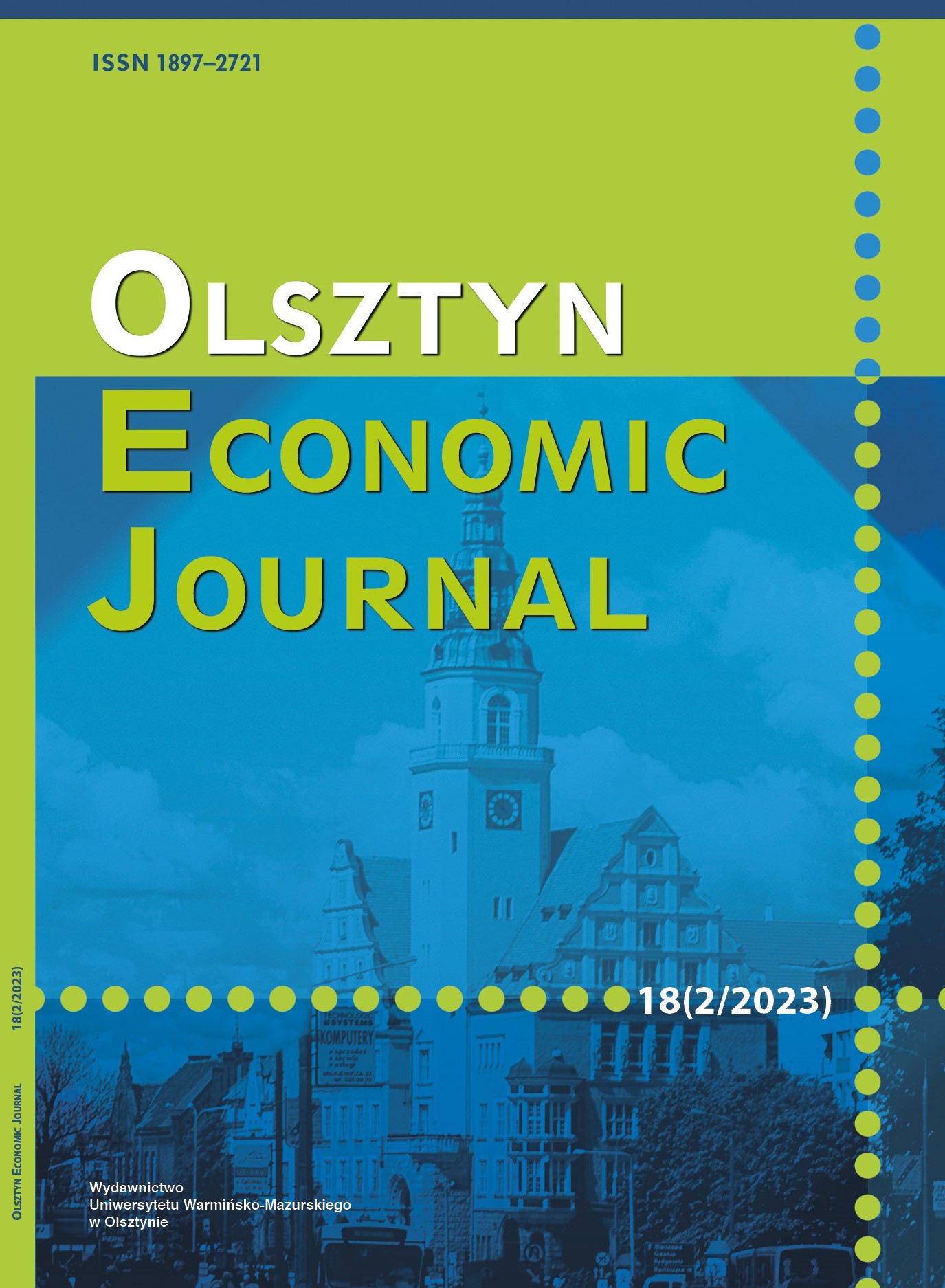 RENEWABLE ENERGY SOURCES IN POLAND
IN 2014-2023 AND THE PERSPECTIVE
OF THEIR DEVELOPMENT UNTIL 2030.
A CONTRIBUTION TO THE DISCUSSION Cover Image