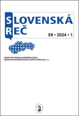 Linguistic and Stylistic Dominants of Slovak Song Lyrics (Hits from 1993 – 2022) Cover Image