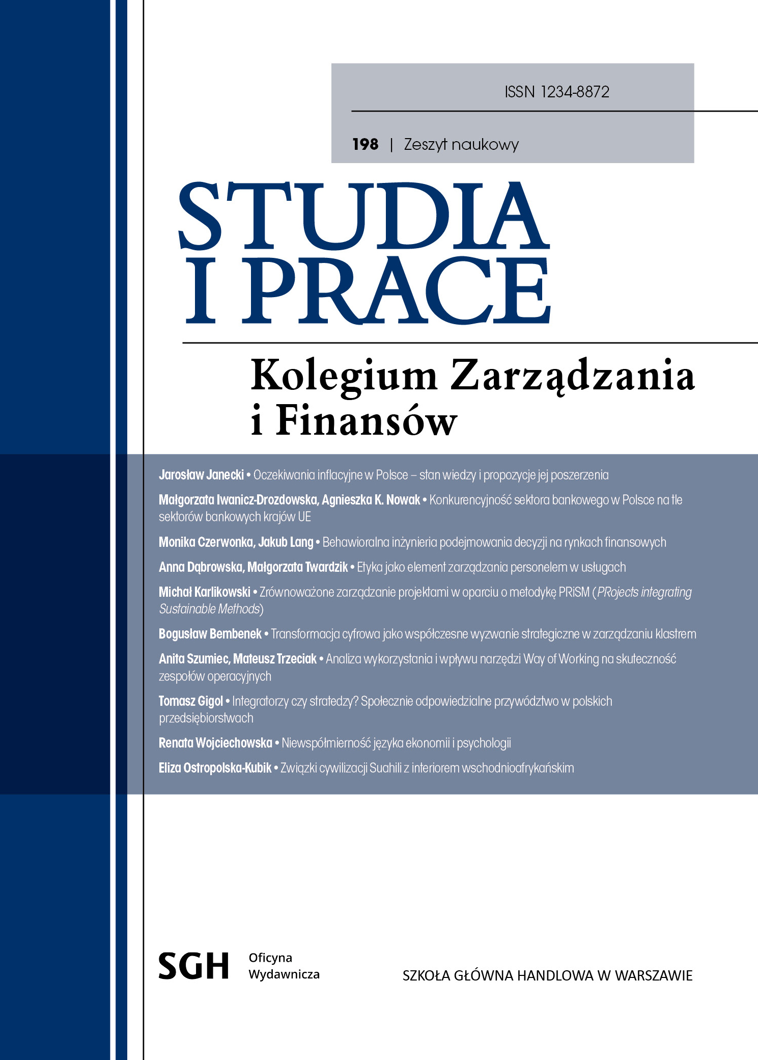 Behawioralna inżynieria podejmowania decyzji na rynkach finansowych