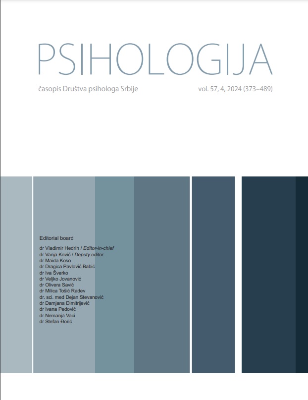 Assessing theory of mind abilities in schizophrenia and bipolar disorder: A psychometric study of the Faux Pas Recognition test in Serbian Cover Image