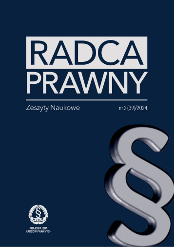 Application of the provisions of the Real Property Management Act to update
theamount of the annual fee for perpetual usufruct of real property included in
theAgricultural Property Stock of the Polish State Treasury Cover Image