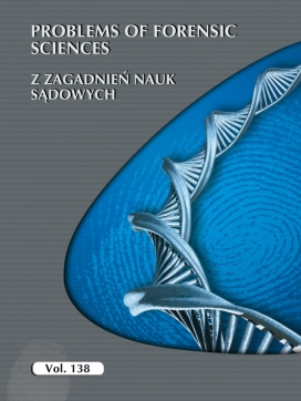 Comparison of the occurrence and nature of infanticide in the 1930s, 1970s and today, in the materials of the Department of Forensic Medicine in Kraków Cover Image