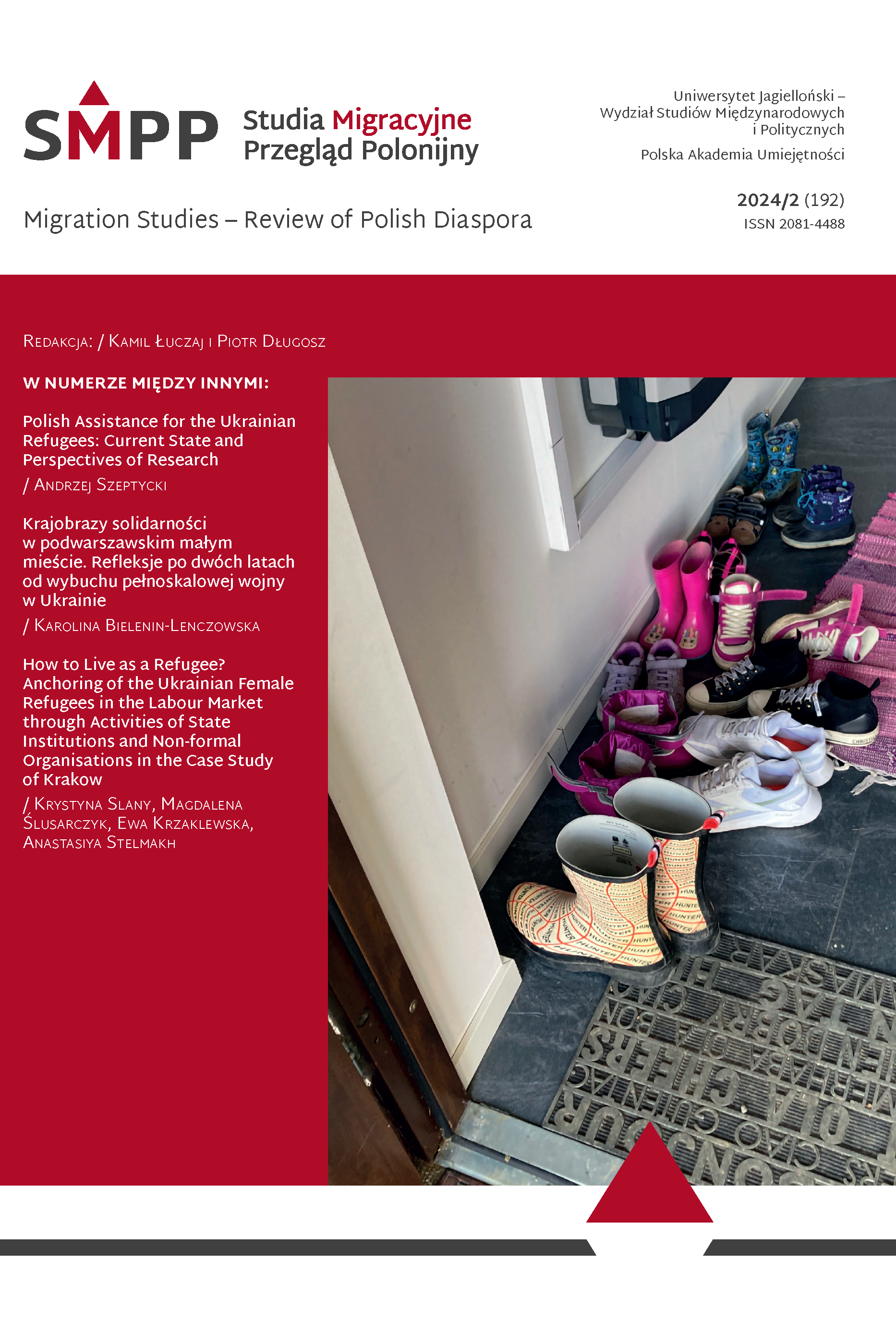 Polish Assistance for the Ukrainian Refugees: Current State and Perspectives of Research Cover Image