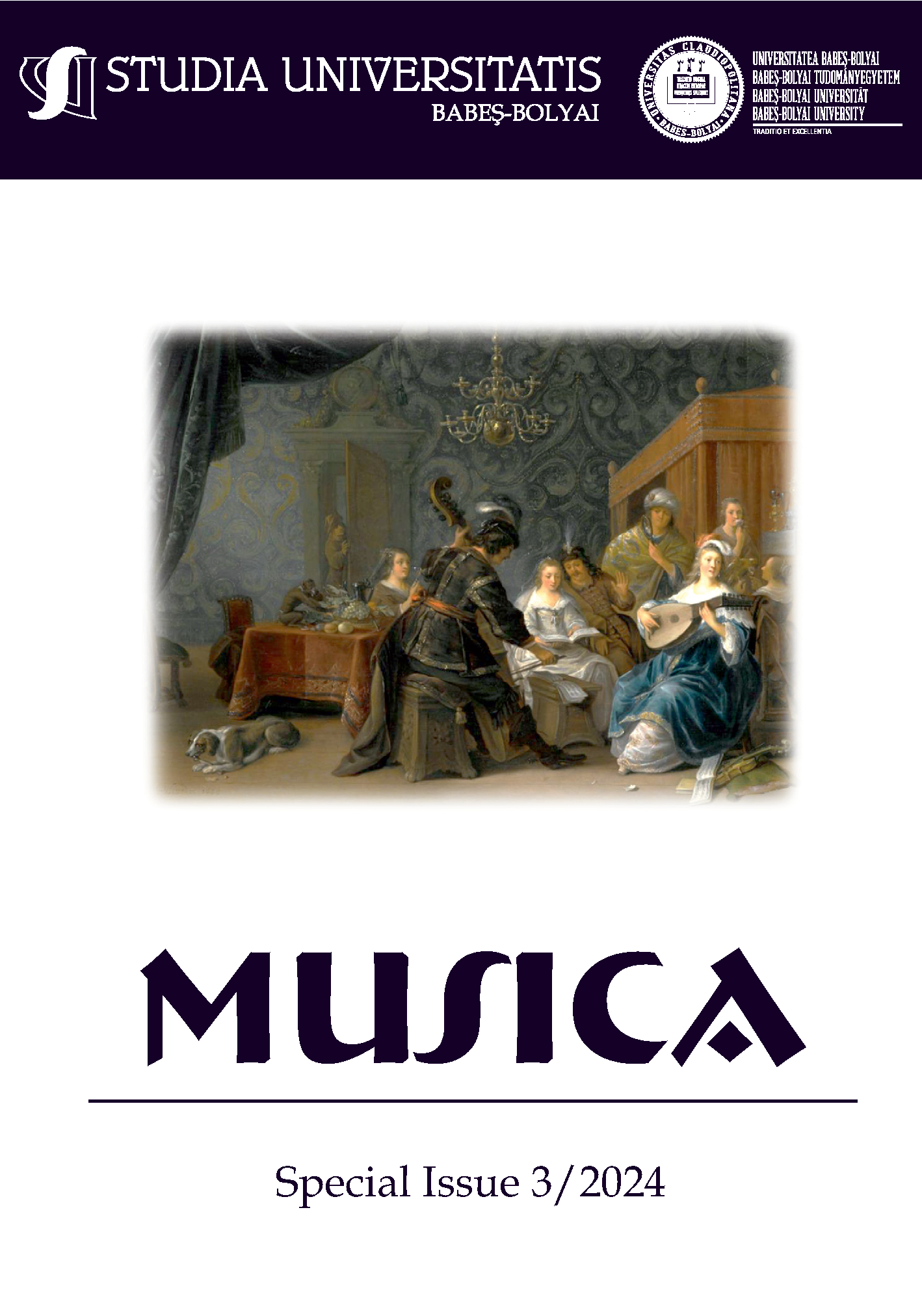 SYMMETRICAL MUSICAL STRUCTURES IN THE CREDO FROM MISSA POPULARIS (MÅRTEN JANSSON) Cover Image