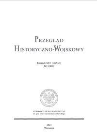 The Concepts of Karl Wilhelm von Willisen regarding the Role of Fortifications in the Defence of Prussia’s Eastern Border Cover Image