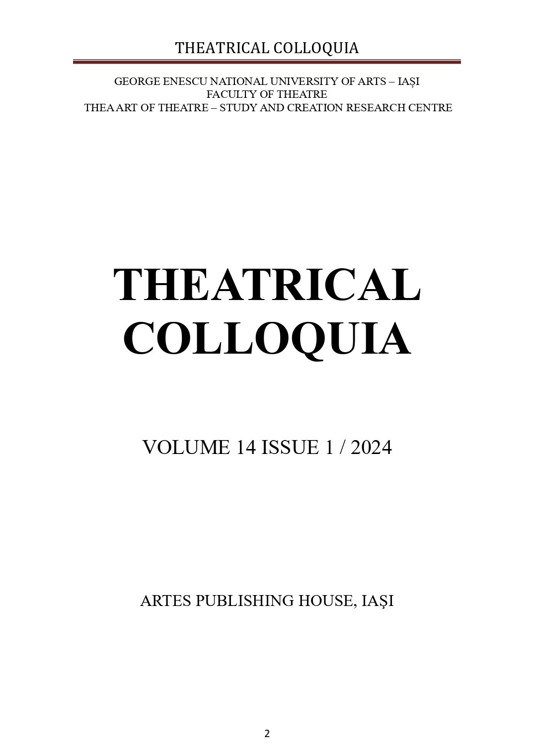 Choreography in operetta performances – Case study: The ball of Prince Orlofsky from Die Fledermaus production by Johann Strauss – The Son, act II