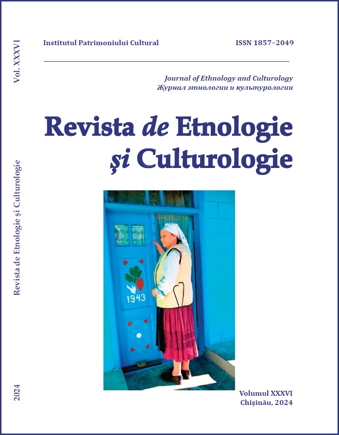 Traditional food in the family rituals of the Old Believers of the Republic of Moldova: traditions, variability and innovations (based on field research) Cover Image