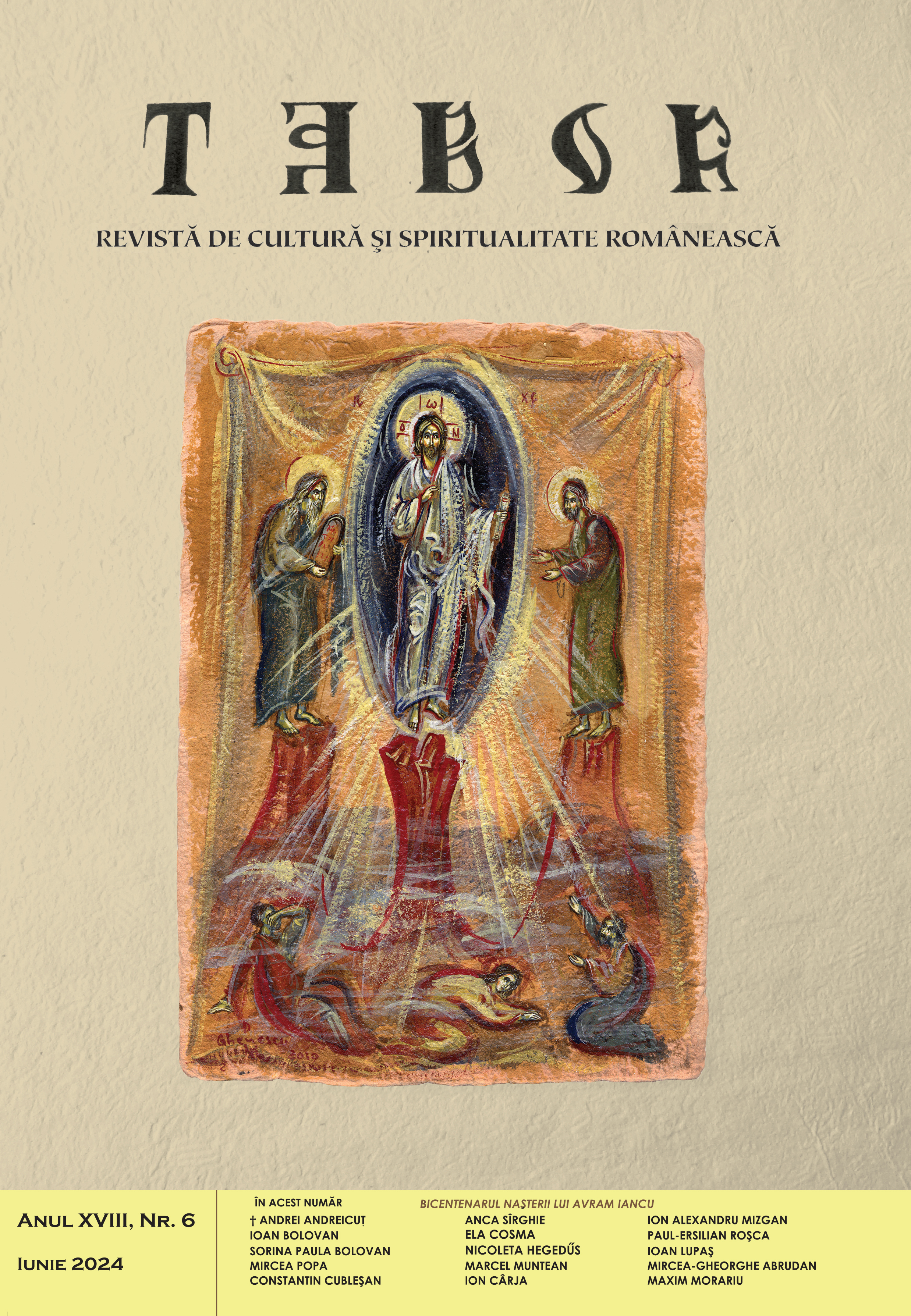 „Avram Iancu burned like a candle for his nation”. Interview with the historian Radu Romînaşu from the Faculty of History, Department of International Relations, Political Sciences and Communication Sciences of the University of Oradea Cover Image