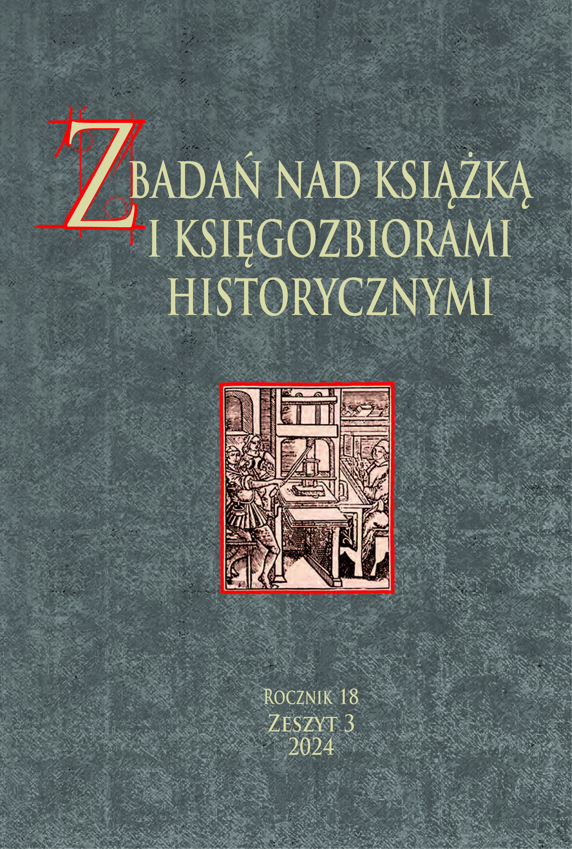 Księgozbiór muzyczny Paula Friedricha Dammego
(1864–1925) jako źródło informacji o kulturze muzycznej
Gdańska i Sopotu w pierwszej połowie XX wieku.
Stan badań nad odtworzeniem inwentarza
muzycznego sygnowanego dawną sygnaturą A