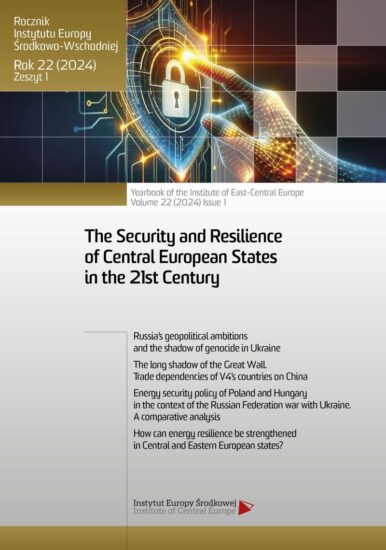 Energy security policy
of Poland and Hungary
in the context of the Russian
Federation war with Ukraine.
A comparative analysis Cover Image