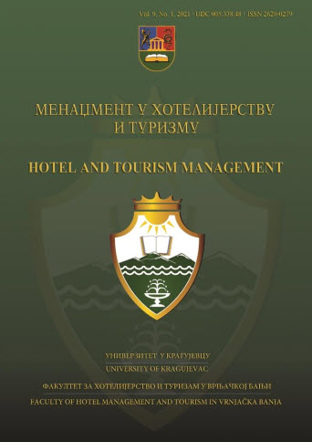 The influence of internal service quality and employee satisfaction on organizational commitment in travel agencies: The case of Serbia Cover Image