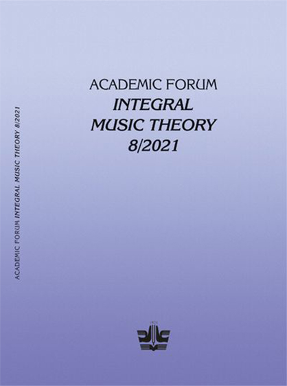 Academic Forum “Integral Music Theory” Cover Image