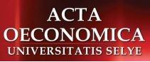 Acta Oeconomica Universitatis Selye Cover Image