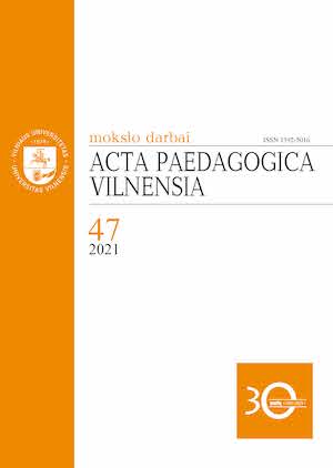 Acta Paedagogica Vilnensia Cover Image